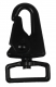 1" Swivel Hook (Black)