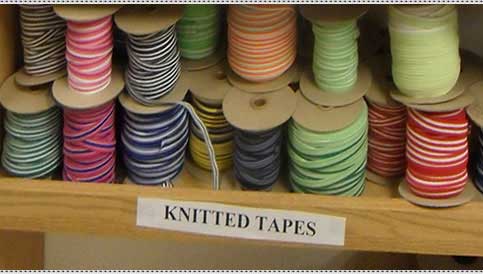 knitted tapes-showroom image